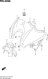 Fuel Tank Front Cover