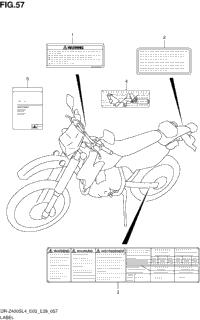 Label (Dr-Z400sl4 E33)