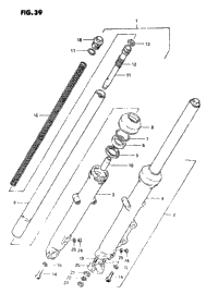 Front Fork (Gs450tx)