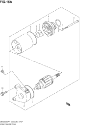 Starting Motor (Model K2/K3/K4/K5)