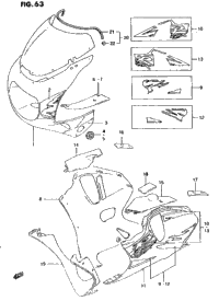 Cowling Body Parts (Model S D4a)