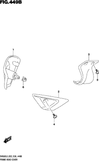 Frame Head Cover (Sv650l9 E33)
