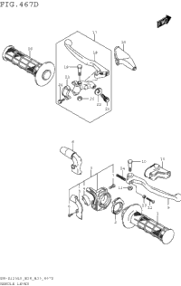 Handle Lever (Dr-Z125ll5 E33)