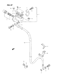 Front Master Cylinder (Model K/L/M/N/P/R/S)