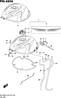 Fuel Tank (Gsx-R600l8 E03)