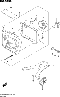 Headlamp (Dr-Z400s)