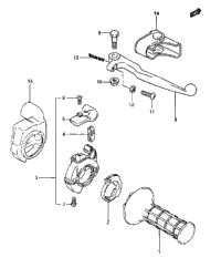Right Handle Switch (Model G/H/J)