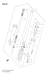 Front Damper (Dr-Z125l E33)