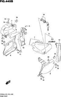 Frame Cover (Vz800l8 E28)