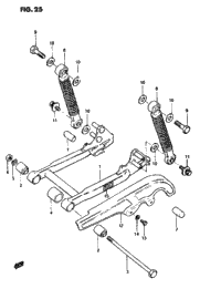 Rear Swinging Arm