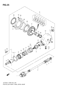 Propeller Shaft/Final Drive Gear