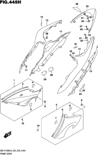 Frame Cover (Gsx-S1000azl8 E33)