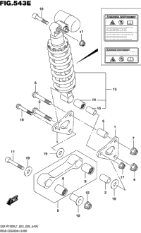 Rear Cushion Lever (Gsx-R1000al7 E28)