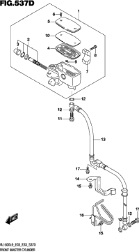 Front Master Cylinder (Vl1500tl9 E33)