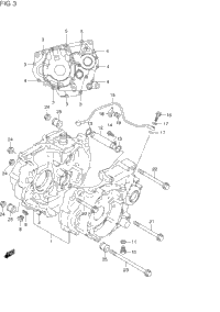 Crankcase (Model L/M/N/P)
