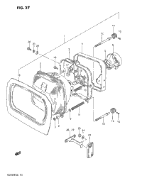 Headlamp (Gs550es3/Ese/Esf/Esg)