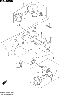 Front Turnsignal Lamp (Vl1500bl9 E33)