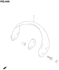 Pillion Rider Handle Set (Optional)