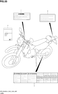 Label (Dr-Z400sl4 E03)
