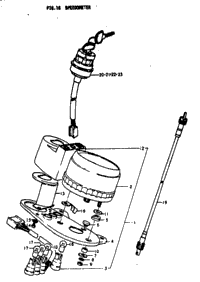 Speedometer (Made By Nippon Denso)