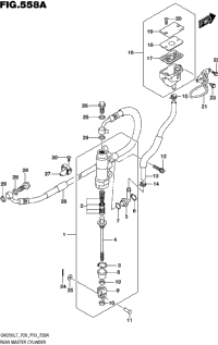 Rear Master Cylinder (Gw250l7 P28)