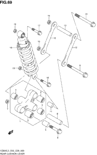 Rear Cushion Lever (Vz800l3 E03)