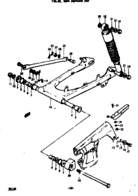 Rear Swinging Arm