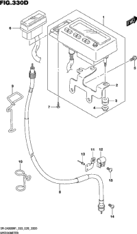 Speedometer (Dr-Z400sm:E03,E33)