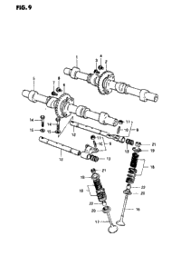 Cam Shaft - Valve