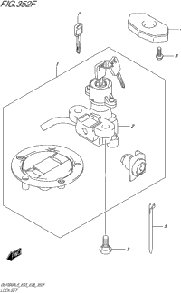 Lock Set (Dl1000al5 E33)