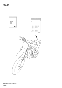 Label (Rm-Z250l2 E28)