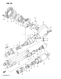 Propeller Shaft - Final Drive Gear