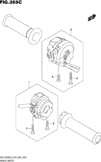 Handle Switch (Gsx1300ral5 E33)