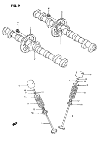 Cam Shaft - Valve