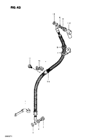 Front Brake Hose