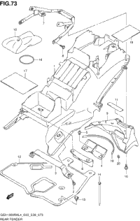 Rear Fender (Gsx1300ral4 E33)