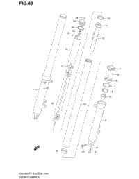 Front Damper (Model W/X/Y/K1/K2)