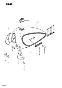 Fuel Tank (Gs250tx)
