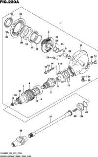 Propeller Shaft/Final Drive Gear