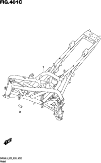 Frame (Sv650al9 E28)