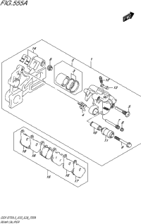 Rear Caliper (Gsx-S750l5 E03)