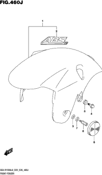 Front Fender (Gsx-R1000rzl8 E03)