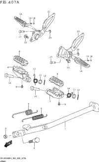 Stand (Dr-Z400s)