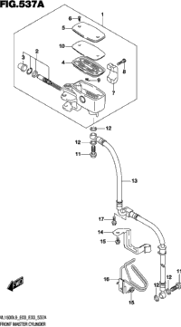 Front Master Cylinder (Vl1500bl9 E03)