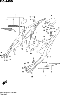 Frame Cover (Gsx-R1000rzl7 E03)