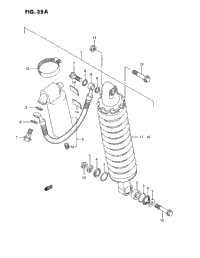 Rear Shock Absorber (Model K)