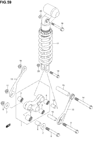 Rear Cushion Lever