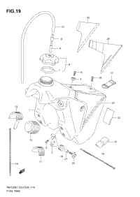 Fuel Tank (Model K1/K2/K3)