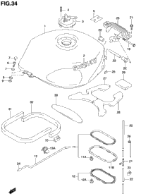 Fuel Tank (Model V/W/X)