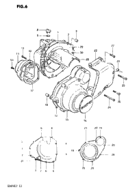 Crankcase Cover (-E.No.103836)